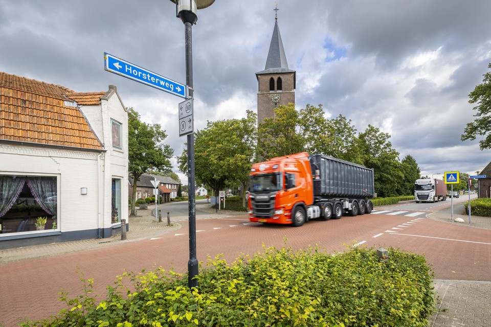 Vrachtwagen ergens in Venray